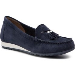 Mokasyny CAPRICE - 9-24210-22 Ocean Suede 857. Niebieskie mokasyny damskie Caprice, ze skóry. W wyprzedaży za 179.00 zł.