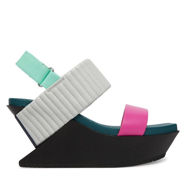 Sandały United Nude. Sandały damskie United Nude, bez wzorów, bez obcasa, na koturnie. Za 1,084.99 zł.