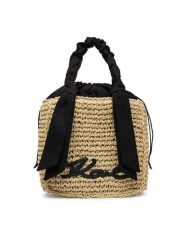 KARL LAGERFELD Torebka B2W46073 Beżowy. Brązowe torebki klasyczne damskie Karl Lagerfeld, bez wzorów, z materiału, bez dodatków. Za 779.99 zł.