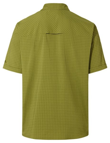 Koszula M Seiland Shirt IV. Zielone koszule męskie Vaude, na lato, l, bez wzorów, z materiału, bez kołnierzyka, bez ramiączek. Za 371.25 zł.