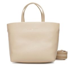 Torebka Tommy Hilfiger. Brązowe torebki klasyczne damskie Tommy Hilfiger, bez wzorów, bez dodatków. Za 409.99 zł.