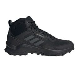 Buty adidas Terrex AX4 Mied Gtx M HP7401 czarne. Czarne buty trekkingowe męskie z materiału, bez zapięcia, adidas terrex. Za 848.16 zł.