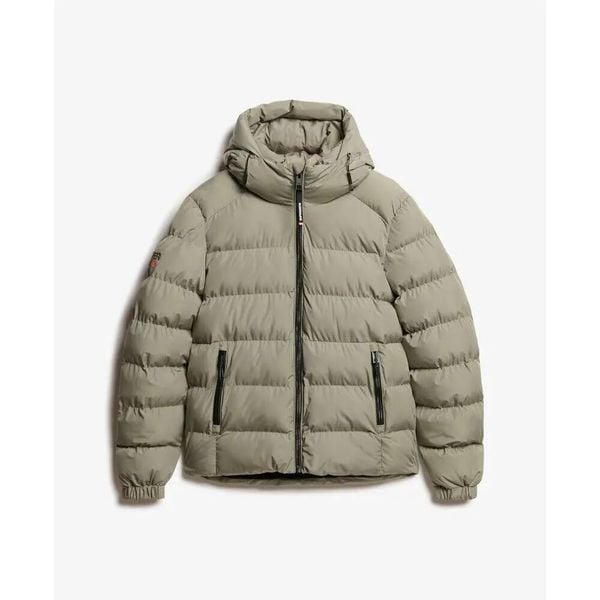 Kurtka puchowa Superdry Sports. Zielone kurtki męskie Superdry., m, bez wzorów, z puchu, sportowe, bez kaptura. Za 548.00 zł.