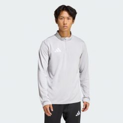 Koszulka treningowa Entrada26. Białe t-shirty sportowe męskie Adidas, z poliesteru, bez ramiączek, do piłki nożnej, climacool (adidas). Za 121.99 zł.