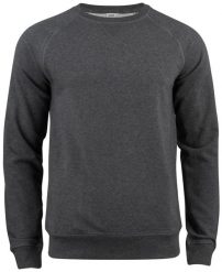 Clique Premium OC Roundneck bluza z bawełny organicznej i poliestru z. Szare bluzy bez kaptura męskie CLIQUE, m, z bawełny. Za 233.08 zł.