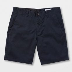 Krótkie spodenki Volcom Fricking Modern 19 ciemny granatowy. Niebieskie szorty męskie Volcom, bez wzorów, sportowe. Za 296.06 zł.