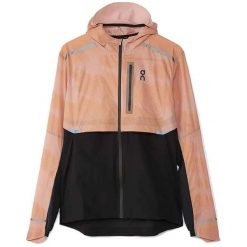 Kurtka do biegania męska On Weather Lumos. Brązowe kurtki treningowe męskie On, l, bez wzorów, z materiału, do biegania. Za 709.99 zł.