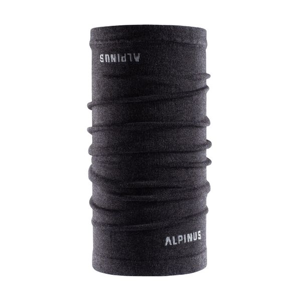 Komin na szyję trekkingowy Alpinus Utulik Miyabi Gray. Szare szaliki i kominy damskie Alpinus, na zimę, bez wzorów, z dzianiny. Za 49.00 zł.