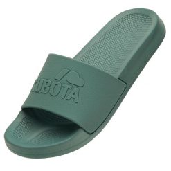 Kubota Klapki Basenowe Basic Plain. Brązowe klapki damskie Kubota, bez wzorów, bez obcasa. Za 99.99 zł.
