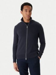 Marc O'Polo Kardigan 529 5144 61196 Granatowy Regular Fit. Niebieskie kardigany męskie Marc O´Polo, m, bez wzorów, z bawełny, bez kołnierzyka. Za 519.99 zł.