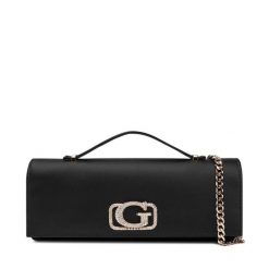 Torebka Guess. Czarne torebki klasyczne damskie Guess, z aplikacjami, bez dodatków. Za 489.99 zł.