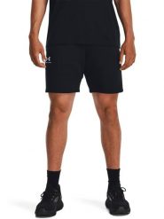 Under Armour Szorty dresowe "Essential" w kolorze czarnym rozmiar: L. Czarne szorty męskie Under Armour, z dresówki, bez kołnierzyka. Za 119.68 zł.