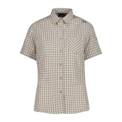 Koszula damska turystyczne CMP 34S5706. Białe koszule damskie CMP, l, bez wzorów, sportowe, bez kołnierzyka, bez ramiączek. Za 221.00 zł.