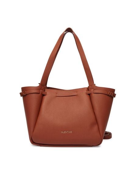 Valentino Torebka Medea VBS9Q801 Brązowy. Brązowe torebki klasyczne damskie Valentino, bez wzorów, ze skóry, bez dodatków. Za 719.99 zł.