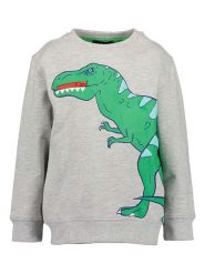 Blue Seven Bluza w kolorze szarym rozmiar: 92. Szare bluzy i bluzki niemowlęce Blue Seven, bez wzorów, z bawełny, bez ramiączek, bez kaptura. Za 30.49 zł.