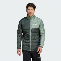 Kurtka Terrex Multi Light Down. Czarne kurtki damskie Adidas, l, bez wzorów, z materiału, bez kaptura. W wyprzedaży za 389.40 zł.