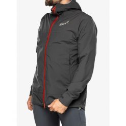 Kurtka biegowa męska Inov-8 VentureLite Jacket FZ. Szare kurtki męskie Inov-8, m, bez wzorów, sportowe, bez kaptura. Za 507.99 zł.