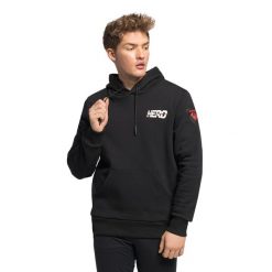 Bluza z kapturem Rossignol Hero Logo Sweat. Czarne bluzy z kapturem męskie Rossignol, na zimę, s. Za 360.00 zł.