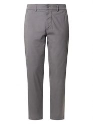 Pepe Jeans Spodnie chino "Poplin" w kolorze szarym rozmiar: W36. Szare spodnie materiałowe męskie Pepe Jeans, bez wzorów, z jeansu. Za 197.63 zł.