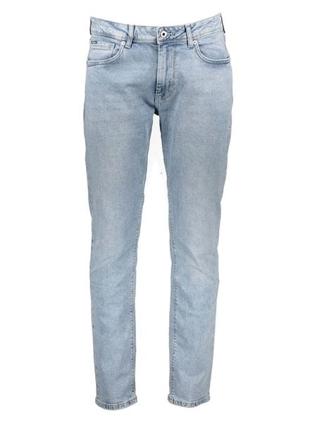 Pepe Jeans Dżinsy "Stanley" - Tapered fit - w kolorze błękitnym rozmiar: W36/L32. Niebieskie jeansy męskie Pepe Jeans. Za 170.87 zł.