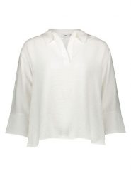 JDY Bluzka "Pepper" w kolorze białym rozmiar: M. Białe bluzki damskie JDY, m, bez wzorów, bez kołnierzyka, bez ramiączek. Za 83.62 zł.