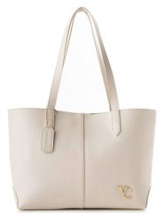 Vince Camuto Shopper bag "Savona" w kolorze kremowym - 38 x 27,5 x 14 cm rozmiar: onesize. Brązowe shopper bag damskie Vince Camuto, bez wzorów, z materiału, na ramię, bez dodatków. Za 131.12 zł.