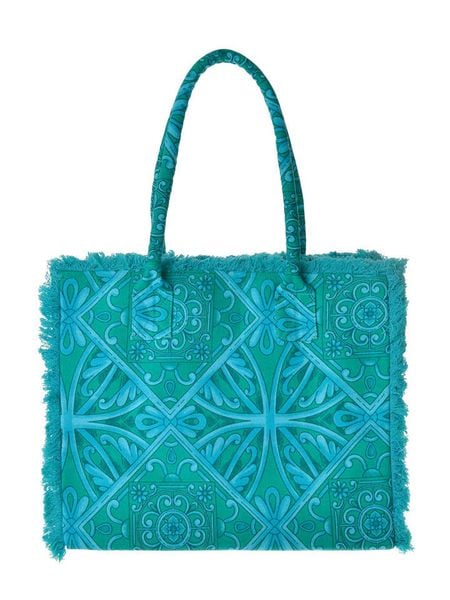 BLE Torebka w kolorze turkusowym - 35 x 30 x 20 cm rozmiar: onesize. Niebieskie torebki klasyczne damskie BLE, bez wzorów, z materiału, bez dodatków. Za 80.89 zł.