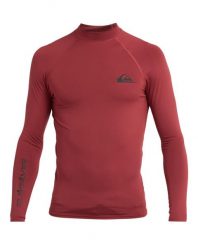 Koszulka surfingowa z długim rękawem UPF 50 dla Mężczyzn EVERYDAY Czerwony. Czerwone koszulki męskie z długim rękawem Quiksilver, m, z elastanu. Za 149.99 zł.