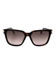 Marc Jacobs Męskie okulary przeciwsłoneczne w kolorze czarno-jasnobrązowym rozmiar: 57. Brązowe okulary przeciwsłoneczne męskie MARC JACOBS, z tworzywa sztucznego. Za 289.88 zł.