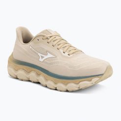 Buty do biegania męskie Mizuno Wave Horizon 9. Brązowe obuwie do biegania damskie Mizuno, mizuno wave. Za 539.99 zł.