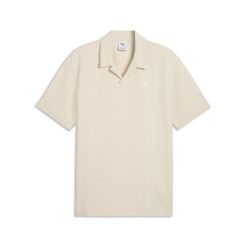 Męska koszulka polo Essentials Elevated PUMA. Białe koszulki polo męskie Puma, m, bez wzorów, bez ramiączek. Za 169.00 zł.