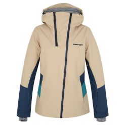 Kurtka narciarska damska Hannah Naomi 10000 mm. Brązowe kurtki damskie Hannah, xl, bez wzorów, bez kaptura, narciarskie. W wyprzedaży za 529.90 zł.