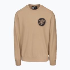 Bluza męska Pitbull Graffitti Crewneck Sweatshirt. Brązowe bluzy bez kaptura męskie PITBULL, l. Za 159.99 zł.