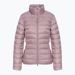 Kurtka damska EA7 Emporio Armani Train Core Eco Down Ultra Light. Fioletowe kurtki damskie EA7 Emporio Armani, l, bez wzorów, z materiału, bez kaptura. Za 645.10 zł.
