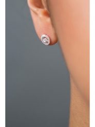 Lodie Silver Srebrne kolczyki-wkrętki z cyrkoniami rozmiar: onesize. Szare kolczyki damskie Lodie Silver, z cyrkonią, srebrne. Za 30.95 zł.