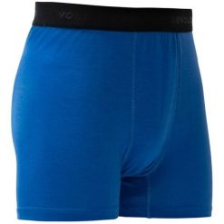 Bokserki termoaktywne Devold Breeze Merino 150 Boxer. Niebieskie bokserki męskie Devold, bez wzorów, z materiału. Za 192.49 zł.