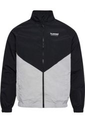 Kurtka z dresu Hummel Lgc Felix Wov. Czarne kurtki męskie HUMMEL, m, bez wzorów, z dresówki, sportowe, bez kaptura. Za 213.25 zł.