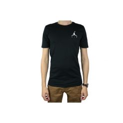 Koszulka sportowa męska Nike Air Jordan Jumpman Embroidered Tee. Czarne t-shirty sportowe męskie Jordan, m, bez ramiączek. Za 219.00 zł.