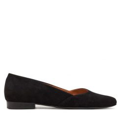 Baleriny R.Polański. Czarne baleriny damskie R.Polański, bez wzorów, bez obcasa. Za 289.99 zł.