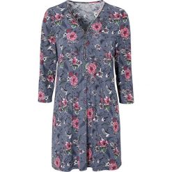 Cellbes Tunika denim blue female niebieski 34/36. Niebieskie tuniki damskie Cellbes, bez wzorów, z denimu, bez kołnierzyka, bez ramiączek. W wyprzedaży za 35.00 zł.