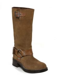 Steve Madden Skórzane kozaki "Beau" w kolorze beżowym rozmiar: 41. Brązowe kozaki damskie Steve Madden, bez obcasa. Za 382.13 zł.