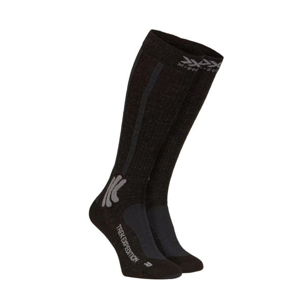 Skarpety trekkingowe długie X-Socks Trek Expedition 4.0 Black. Czarne skarpetki damskie X-Socks, bez wzorów. Za 90.00 zł.