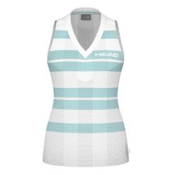Damski tank top Head Performance. Niebieskie topy sportowe damskie HEAD, xs, bez wzorów, z materiału, bez ramiączek. Za 282.50 zł.