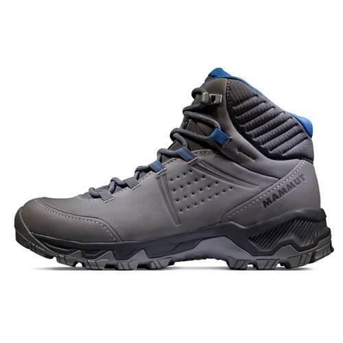 Buty trekkingowe damskie Mammut Nova Mid Iv Gtx. Szare obuwie trekkingowe damskie Mammut. Za 942.00 zł.