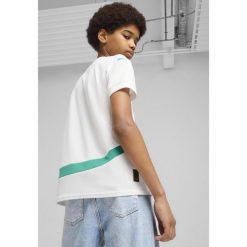 Młodzieżowa koszulka domowa Senegal 2025 PUMA White Sport Green. Biała bluzki sportowe damskie Puma, m, bez wzorów, bez ramiączek. Za 329.00 zł.