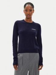 2NDDAY Sweter Lance TT 2244340408 Granatowy Regular Fit. Niebieskie swetry klasyczne damskie 2NDDAY, m, z wełny, bez kołnierzyka. Za 309.99 zł.