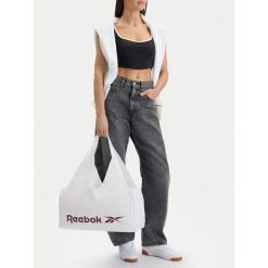 Torba Reebok. Białe torebki klasyczne damskie Reebok, bez wzorów, bez dodatków. Za 99.99 zł.