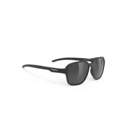 Okulary Rudy Project CRUZE BLACK MATTE - Smoke Black. Czarne okulary przeciwsłoneczne męskie Rudy Project. W wyprzedaży za 300.00 zł.