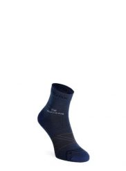 Skarpety trekkingowe męskie Ortovox Alpine Light Quarter Socks. Niebieskie skarpetki męskie ORTOVOX, bez wzorów, z materiału. Za 109.99 zł.