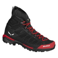 Buty Trekkingowe Męskie Salewa Ortles Light Mid Ptx. Czarne buty trekkingowe męskie Salewa, na zimę, z nylonu, bez zapięcia. Za 1,468.00 zł.